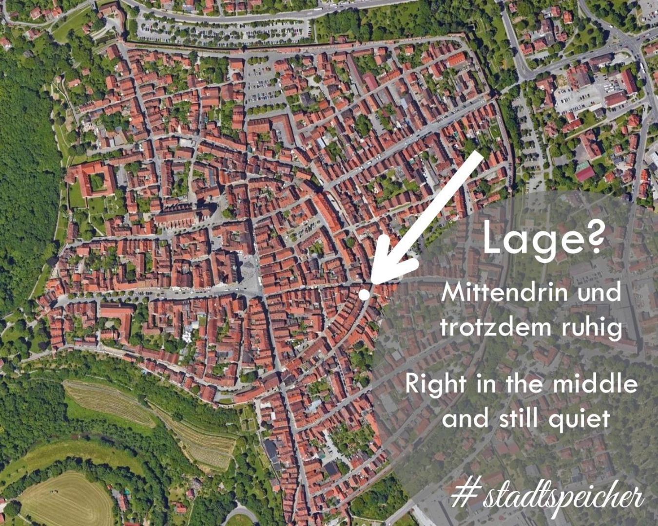 #Stadtspeicher - Gruener Stern Das Apartment Mitten In Der Altstadt Rothenburg ob der Tauber Exterior photo